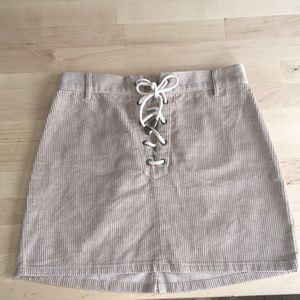 PacSun Tan Skirt